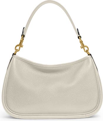 Cary Crossbody Hobo Bag - Coach - Chalk - Leather