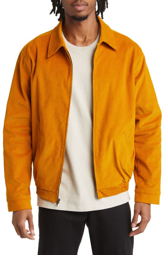 One Of These Days Corduroy Bomber Jacket In Mustard ModeSens