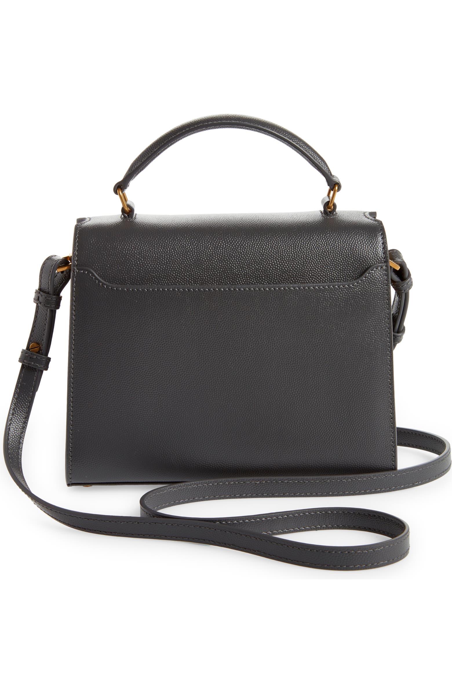 Saint Laurent Mini Cassandra Leather Top Handle Bag | Nordstrom