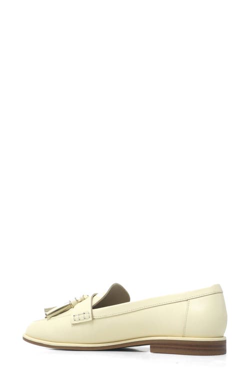 Kenneth Cole Lyra Tassel Loafer In Lambs Wool Leather