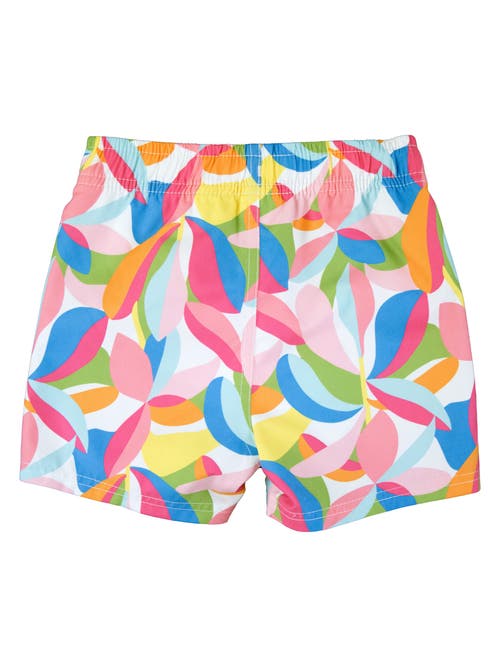 Shop Ruggedbutts Baby Boys Upf50+ Swim Trunks In Tropical Adventure