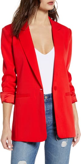 BLAZER WITH ROSE BUTTONS
