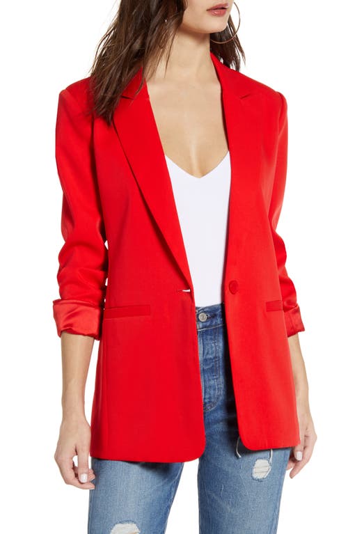 Endless Rose Tailored Single Button Blazer at Nordstrom,