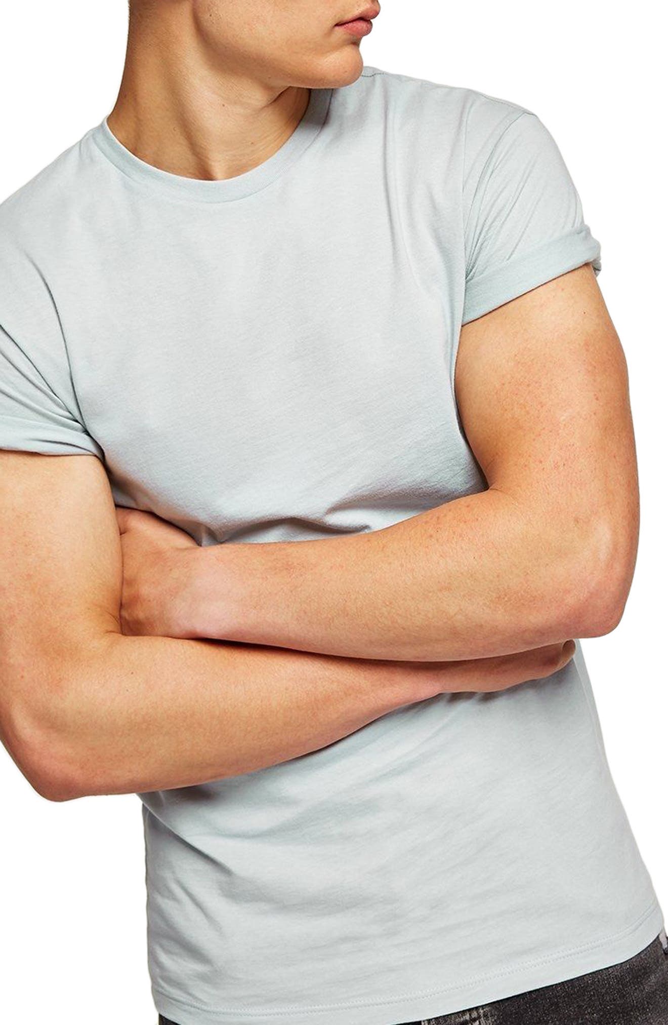 topman muscle fit t shirt