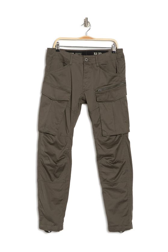 Shop G-star Raw Rovik Tapered Fit Cargo Pants In Gs Grey