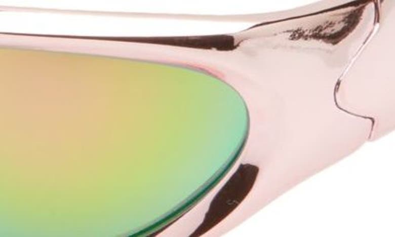 Shop Bp. Rectangular Sunglasses In Metallic Pink