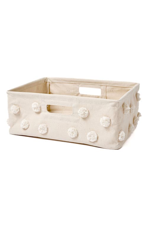Pehr Hide Away Small Canvas Basket in Natural at Nordstrom