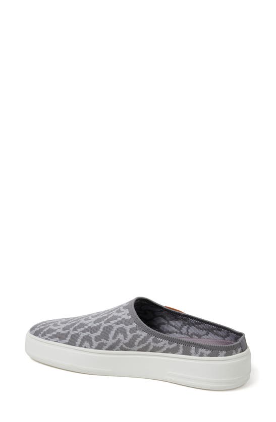 Shop Dearfoams Annie Slip-on Sneaker In Grey Knit