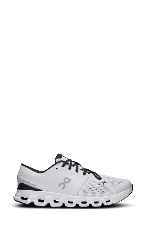 Shop On Cloud X 4 Training Shoe In Ivory/black