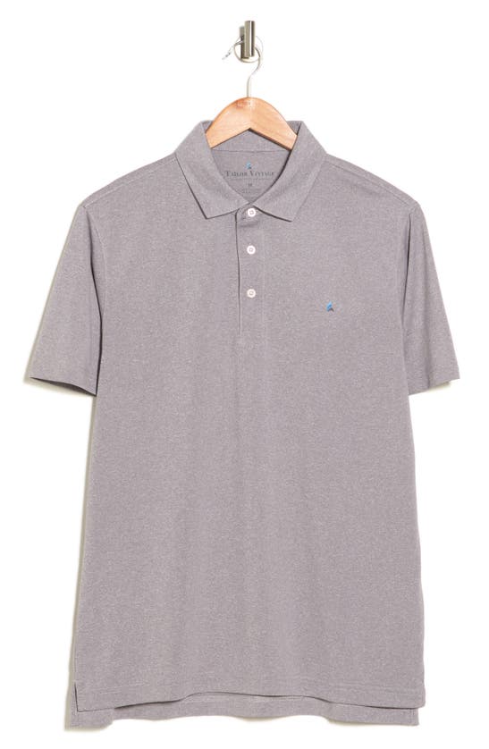 Tailor Vintage Recycled Polyester Jersey Polo In Skyrocket