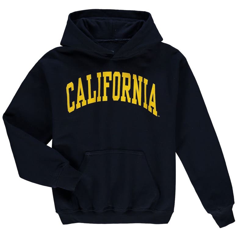 Fanatics Kids' Youth Navy Cal Bears Basic Arch Pullover Hoodie