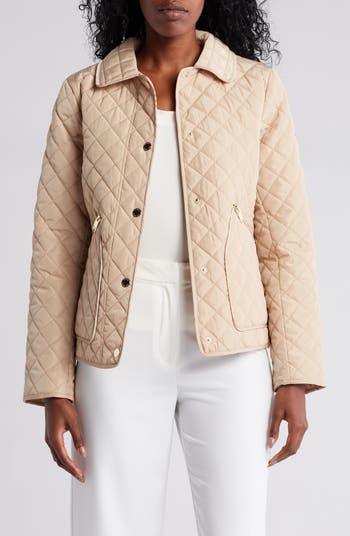 Michael kors diamond quilted 2025 jacket