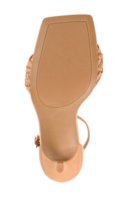Journee Collection Mabella Tru Comfort Foam Heeled Sandal In Mocha