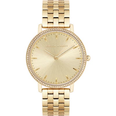 Rebecca Minkoff Major Crystal Bezel Bracelet Watch, 35Mm