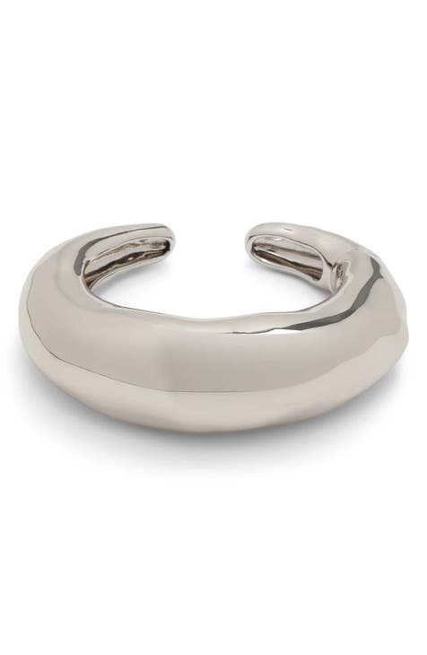 silver cuff bracelet
