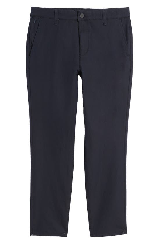 Shop Mavi Jeans Dawson Straight Leg Performance Chino Pants In Navy Active