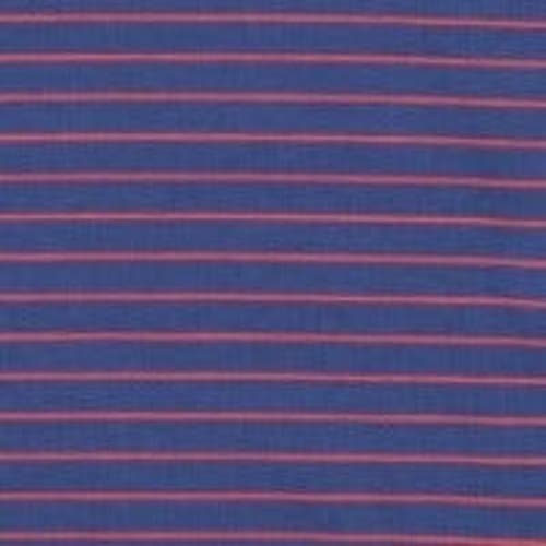 Shop Busy Bees Short Sleeve Polo In Navy Mini Red Stripe