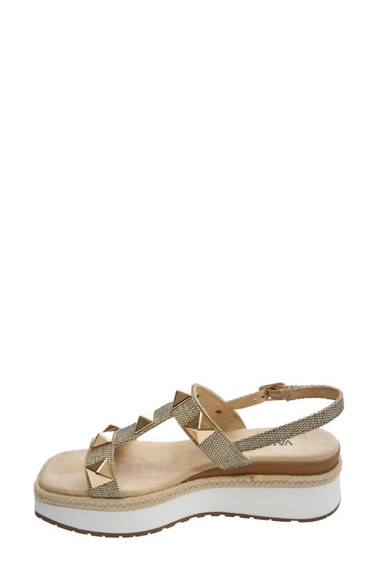 Vaneli Edrys Platform Sandal In Camel