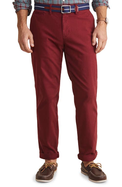 On-The-Go Slim Fit Performance Pants in Crimson