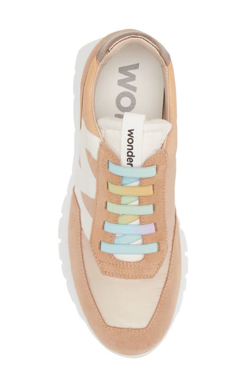 Wonders Odisei Sneaker In Trend Natural/nylon Sand