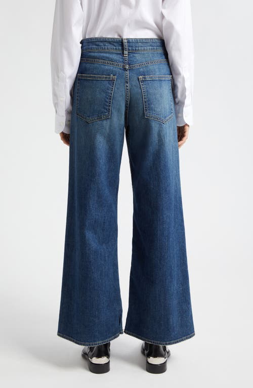 Shop Nili Lotan Marlene High Waist Bootcut Jeans In Classic Wash