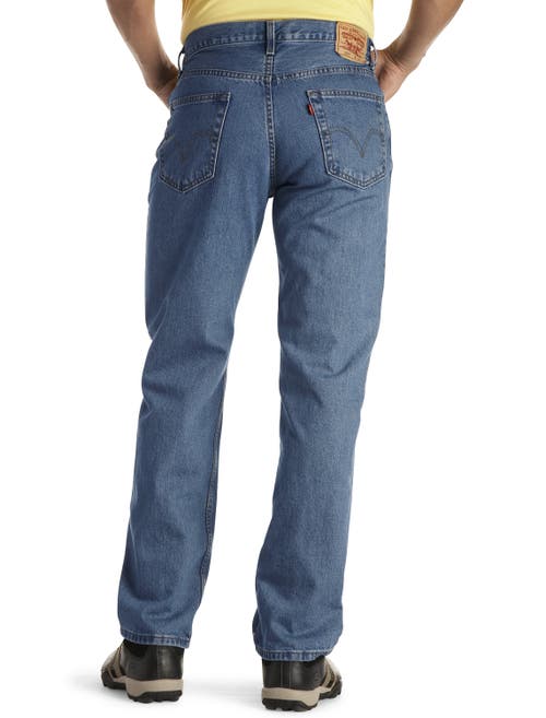 Shop Levi's Relaxed-fit 550 Jeans In Stonewash