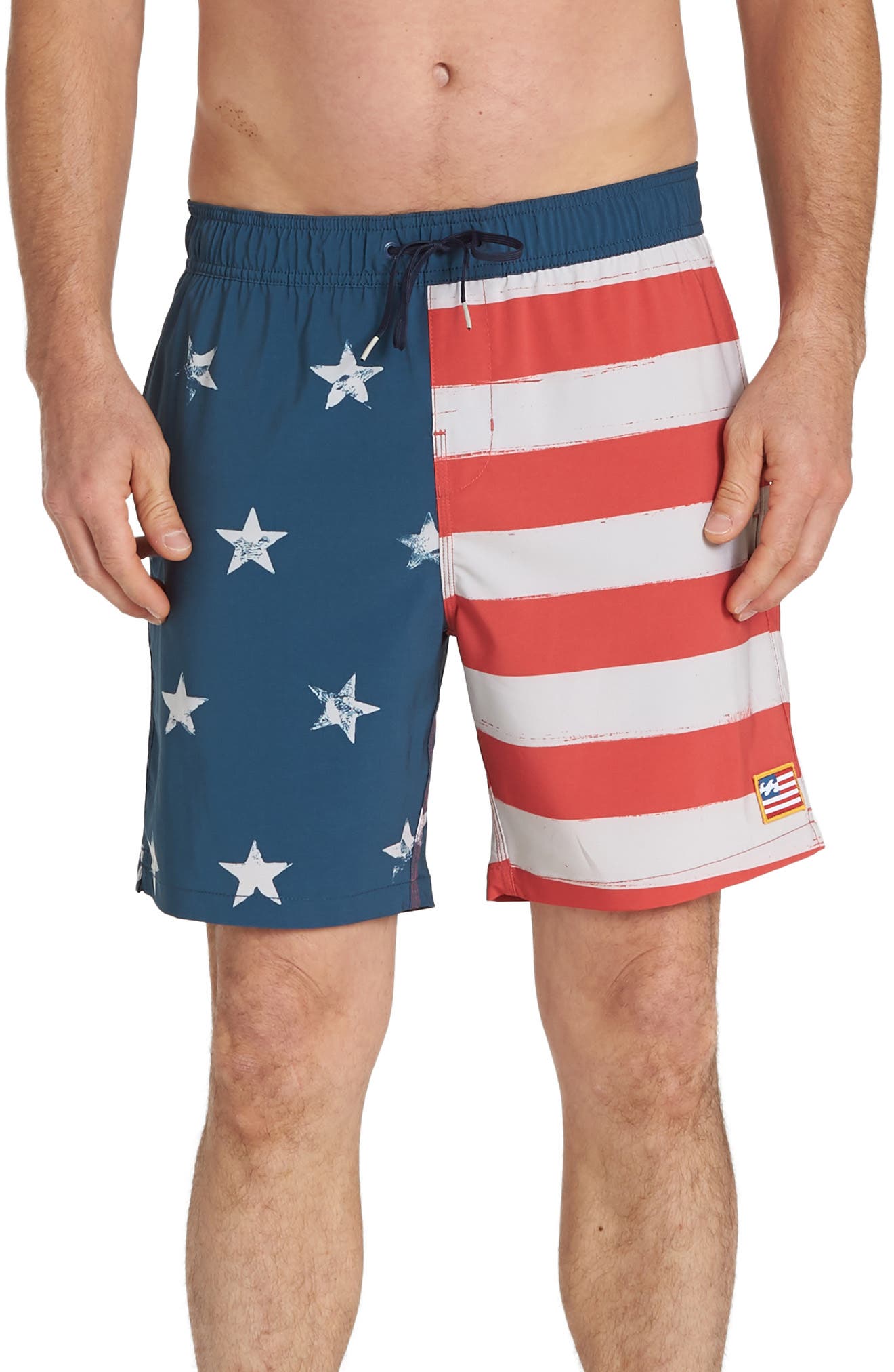Billabong Sundays Layback Volley Swim Trunks, Blue
