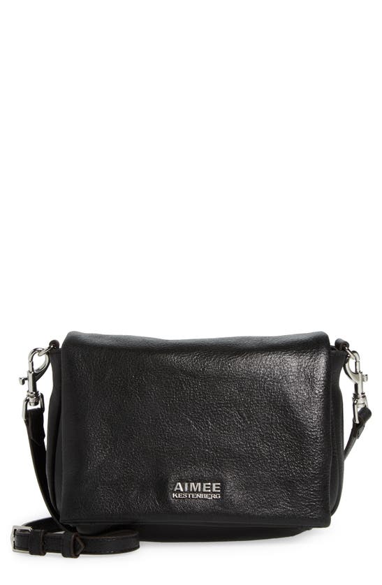 Aimee Kestenberg Wonder Double Zip Crossbody Bag In Black