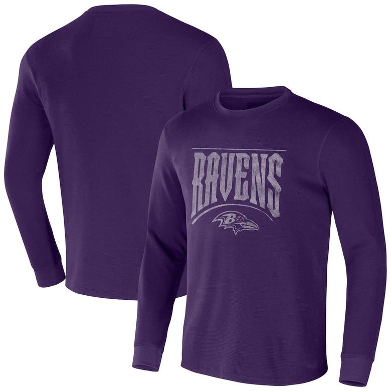 Authentic Nfl Apparel Long Sleeve Baltimore Ravens Touchdown T