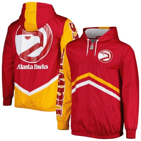 Mitchell & Ness Atlanta Hawks NBA Authentic Warm Up Jacket Jacke Anorak Windbreaker