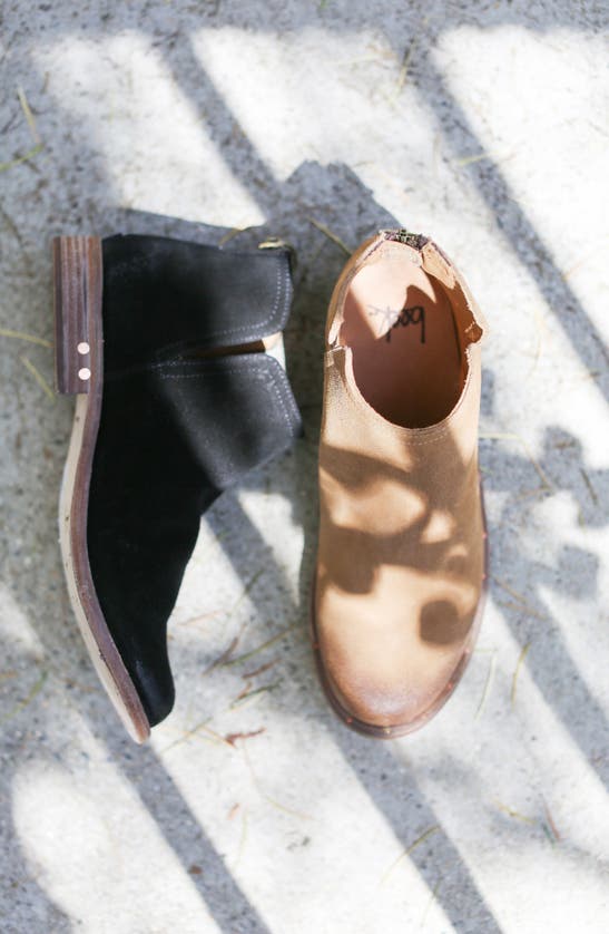 Beek Falcon Bootie In Chestnut Suede