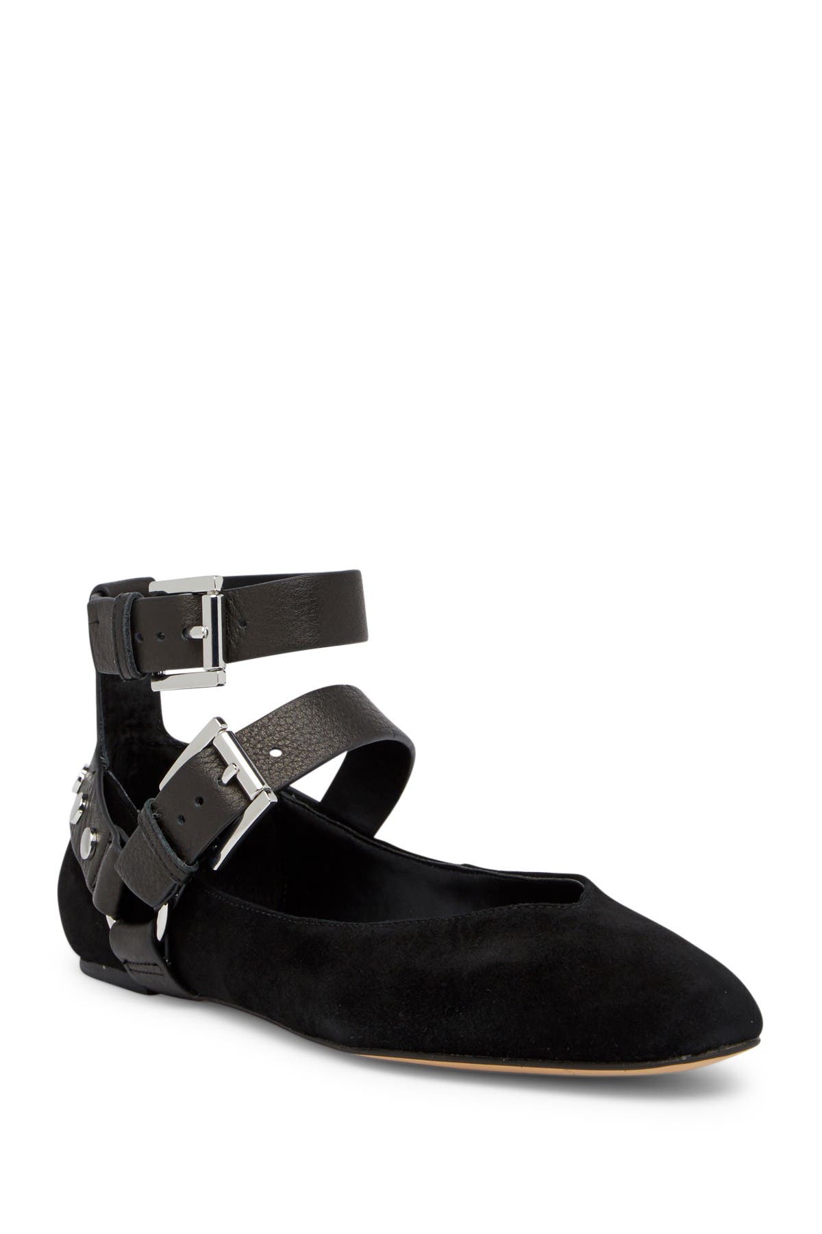 rebecca minkoff vivica ankle strap flat