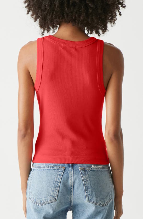 Michael Stars Gina Cotton & Modal Rib Tank In Spritz