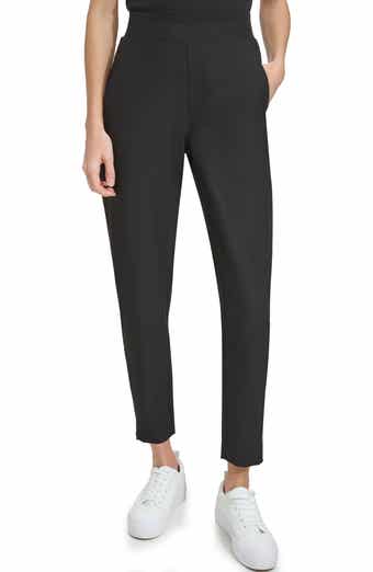 DKNY Front Slip Pull-On Ponte Pants