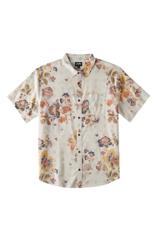 Billabong Sundays Print Short Sleeve Button-Up Shirt at Nordstrom,