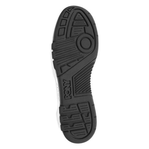 Pony M100 Low Sneakers In White/black