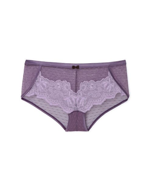 Shop Adore Me Lark Shortie Panties In Dark Purple