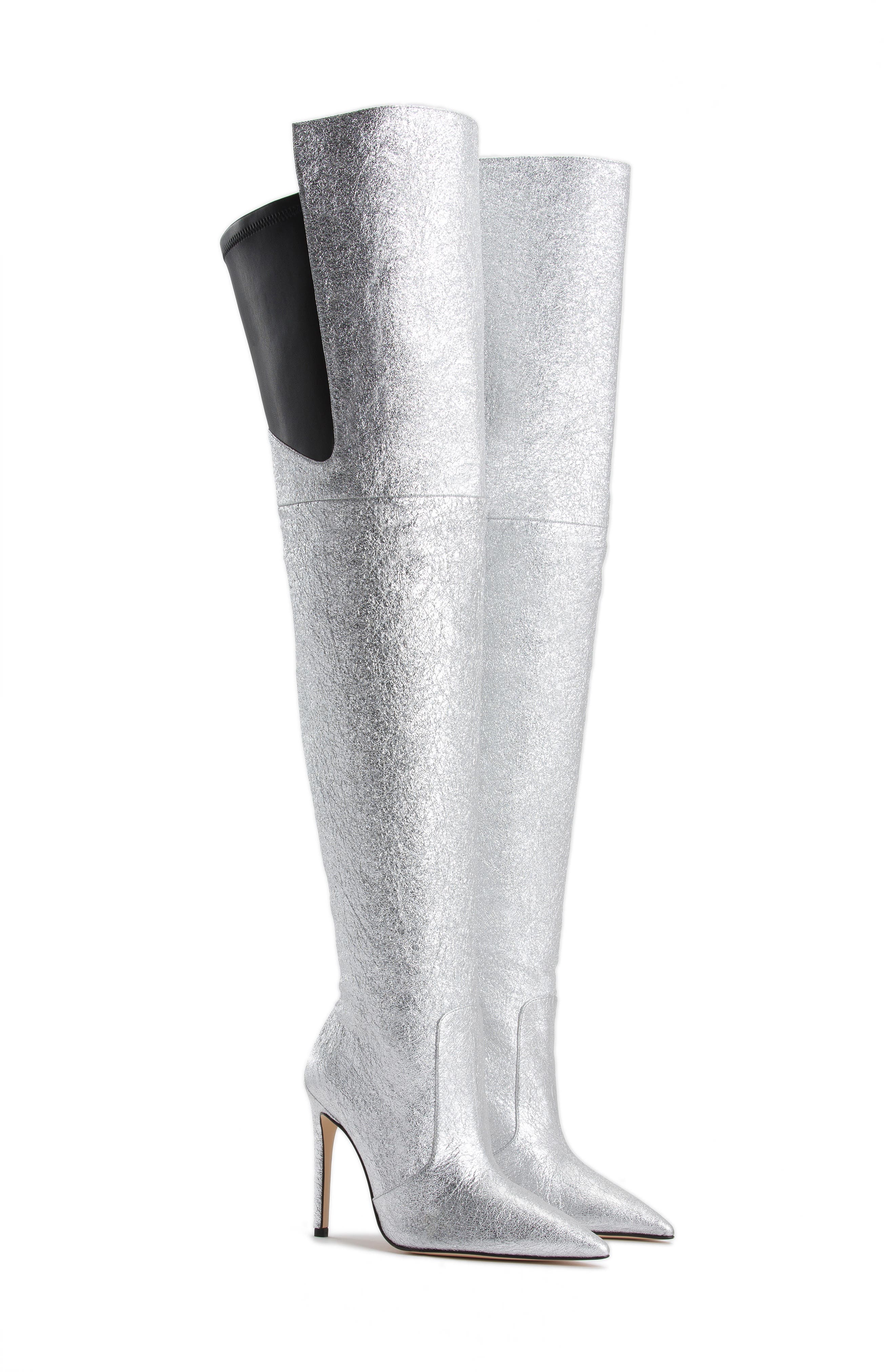 GOOD AMERICAN THE EMMA OVER THE KNEE BOOT,019570915447
