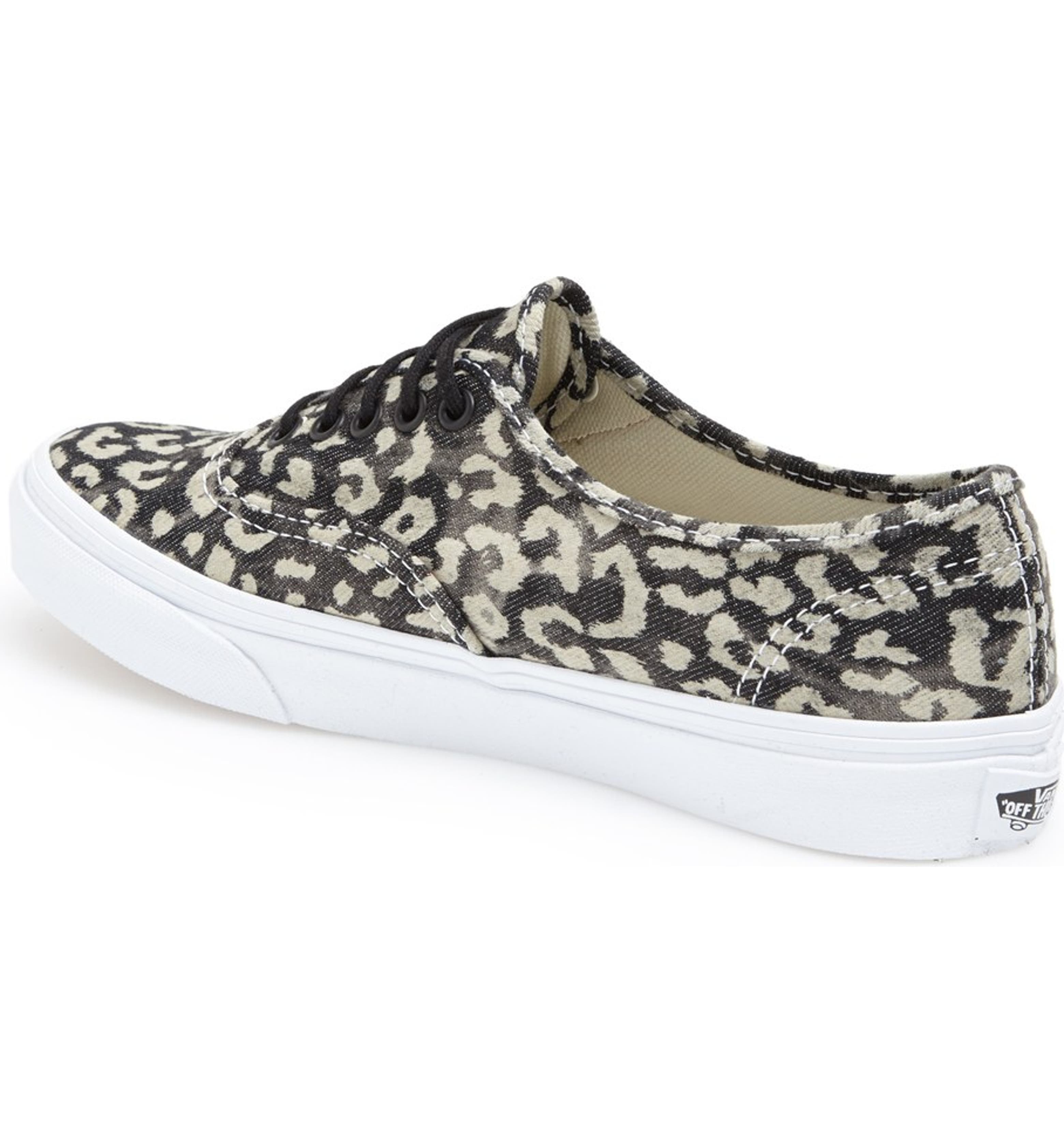 Vans 'Authentic - Slim' Leopard Print Sneaker (Women) | Nordstrom