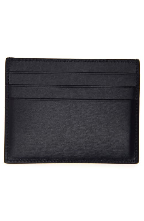 Shop Ferragamo Classic Leather Card Case In Midnight