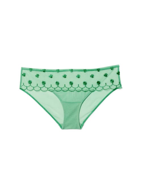 Shop Adore Me Bettie Hipster Panties In Medium Green