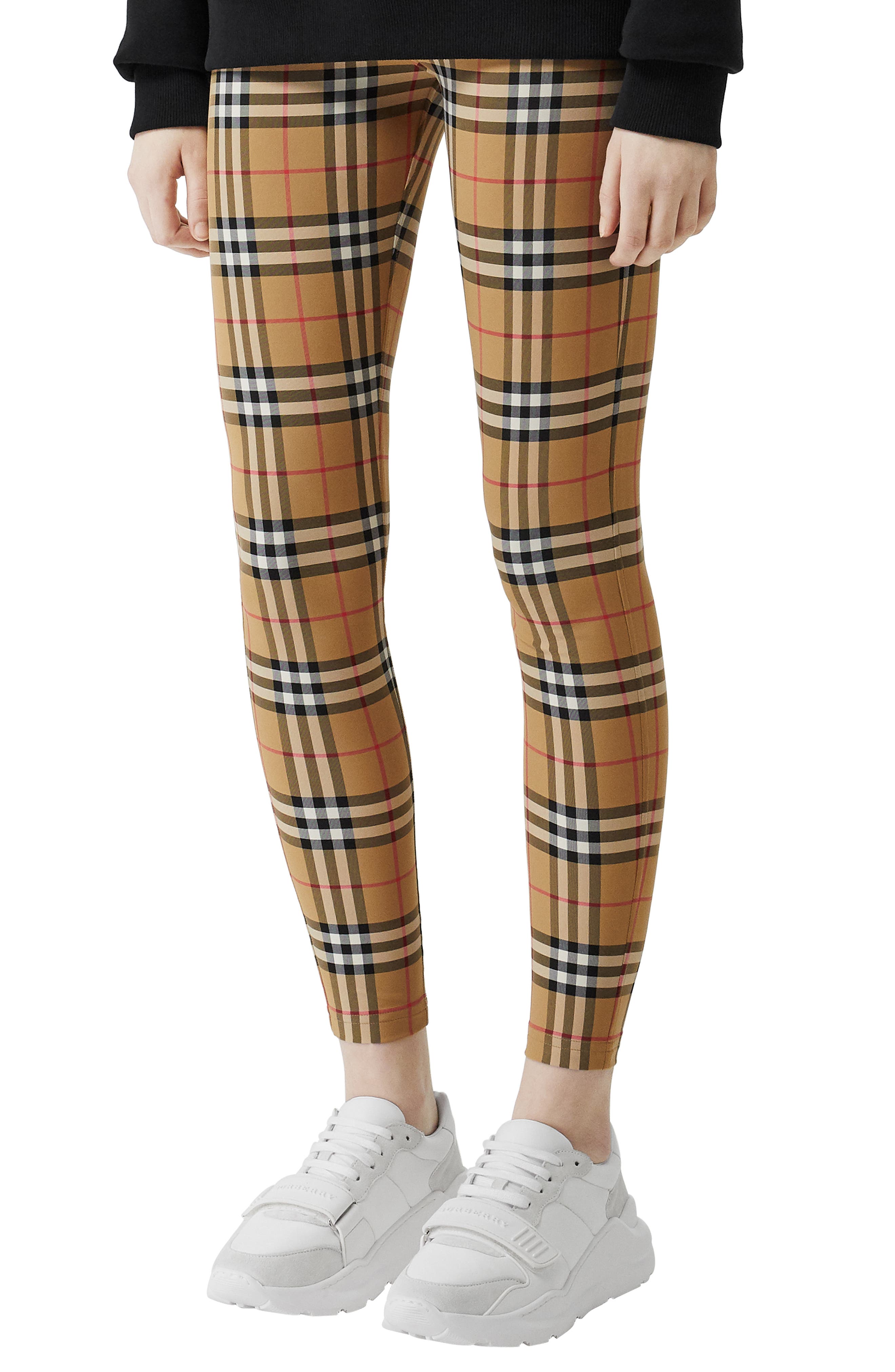 burberry inspired plaid pants