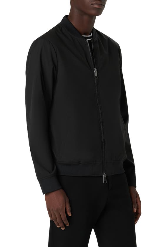 BUGATCHI BUGATCHI WATER REPELLENT BOMBER JACKET