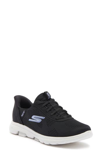 Skechers Swift-fit Go Walk 5 Sneaker In Black