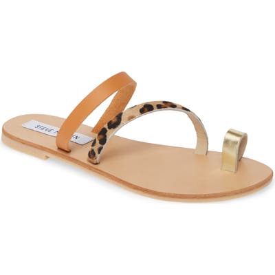 Steve Madden Rank Slide Sandal- Brown