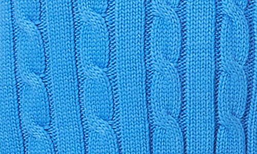 English Factory Cable Sweater Vest In Blue