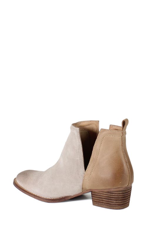 Shop Diba True Stop By Bootie In Sand/cognac