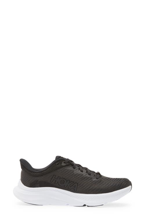 Hoka Solimar Running Shoe In Black/white