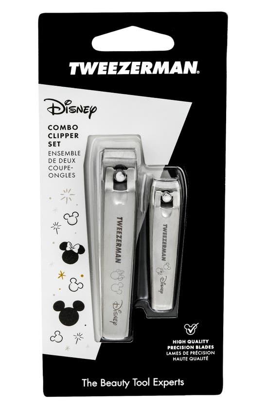 Shop Tweezerman Disney's Mickey Mouse & Minnie Mouse Ear-esistible Combo Clipper Set