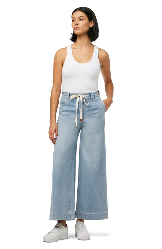 Shop Joe's The Addison High Waist Ankle Wide Leg Trouser Jeans In Admiration